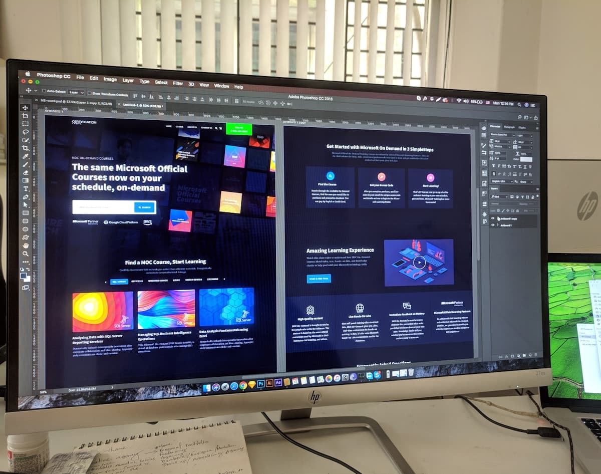 Prototyping & Interaction Design — service visual